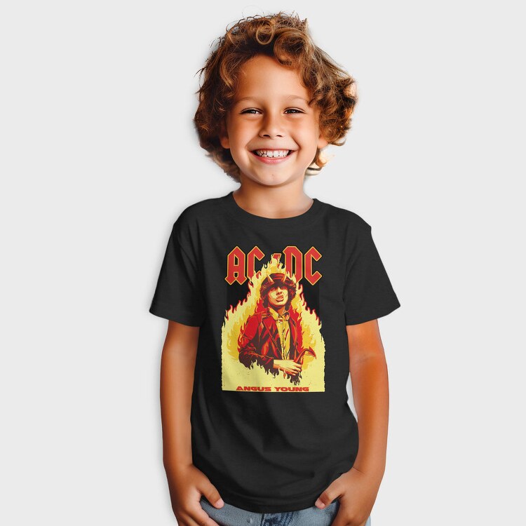 ANGUS YOUNG Art1, Tricou Copii