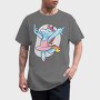 Unicorn Ballet Middle Finger, Tricou Barbati (Unisex)