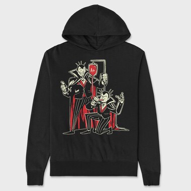 Blood Bong Vampires, Hanorac Oversize Barbati (Unisex)