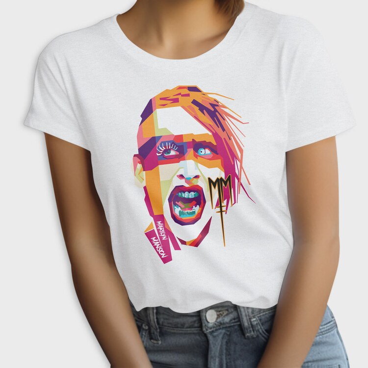 MARILYN MANSON, Tricou Femei