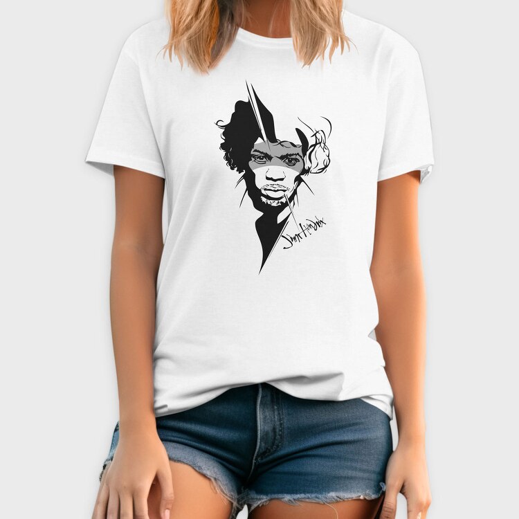 JIMI HENDRIX 1, Tricou Barbati (Unisex)