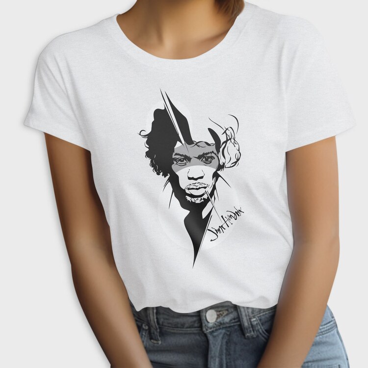 JIMI HENDRIX 1, Tricou Femei