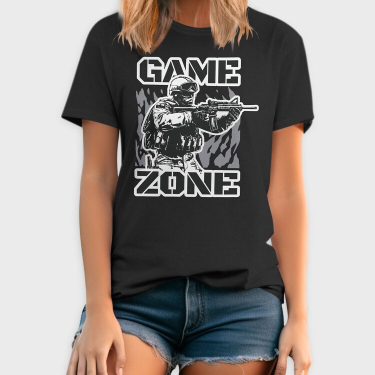 Game Zone Tactical, Tricou Barbati (Unisex)