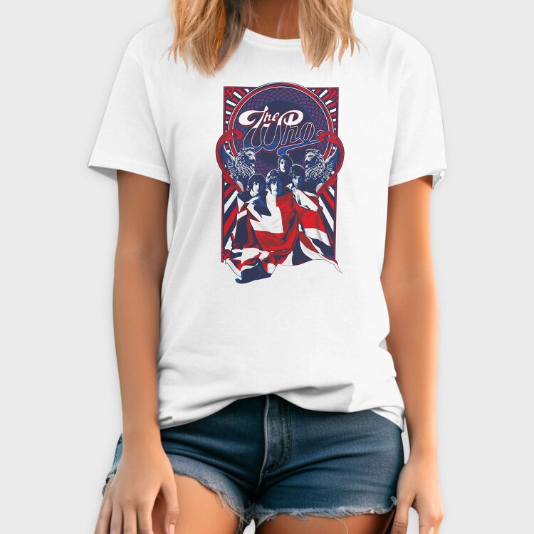THE WHO Art1, Tricou Barbati (Unisex)