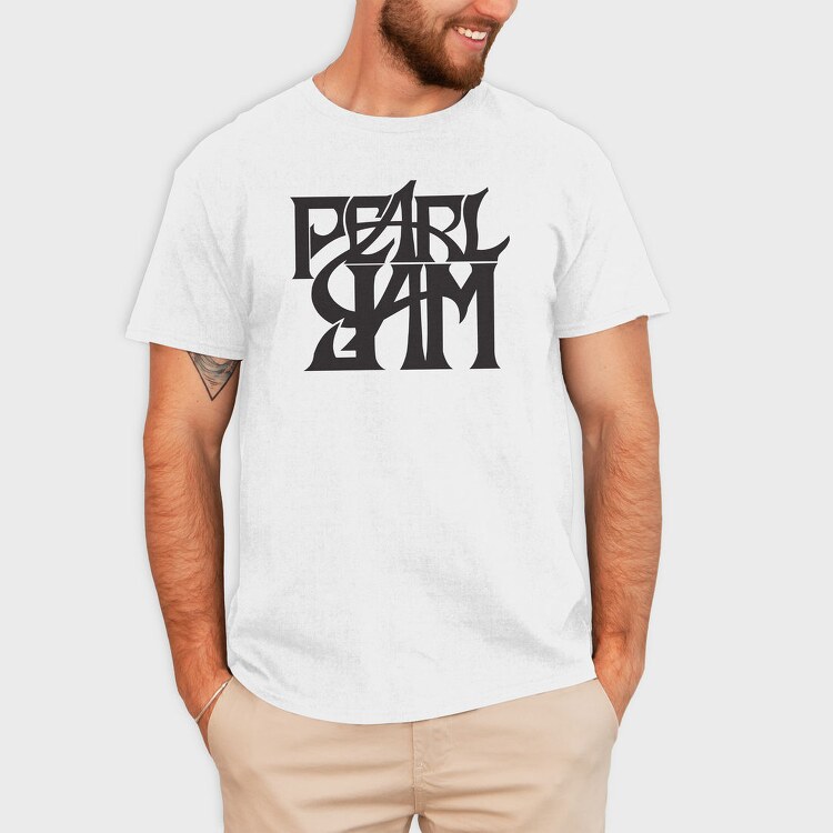 PEARL JAM Band logo Art, Tricou Barbati (Unisex)