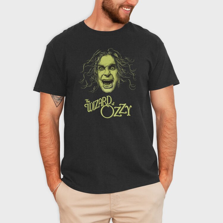 THE WIZARD OF OZZY, Tricou Barbati (Unisex)