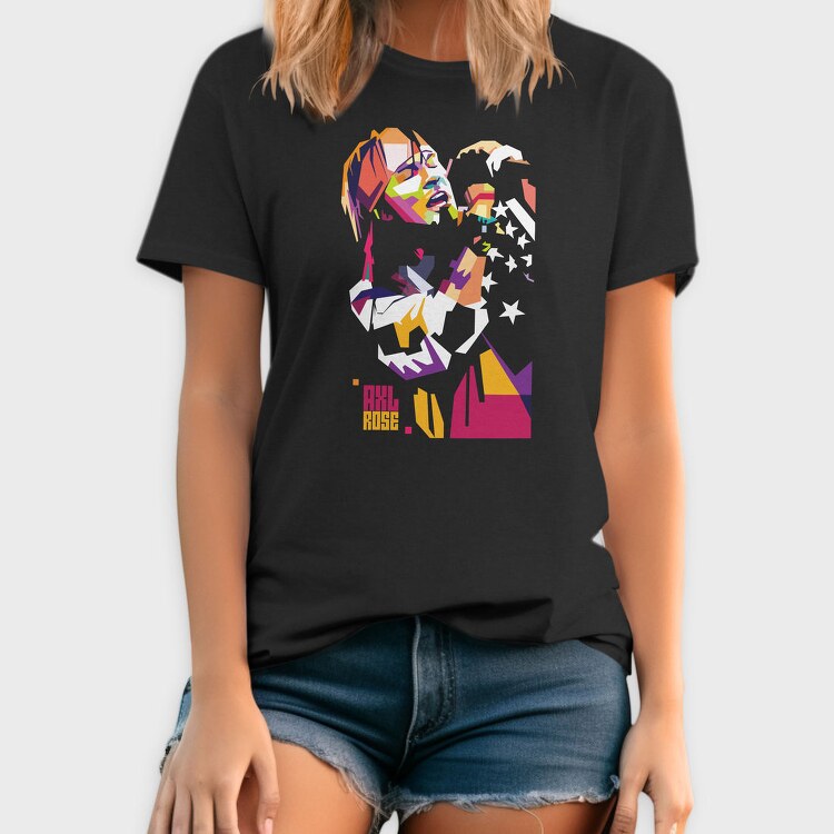 AXL ROSE Art2, Tricou Barbati (Unisex)