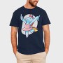 Unicorn Ballet Middle Finger, Tricou Barbati (Unisex)