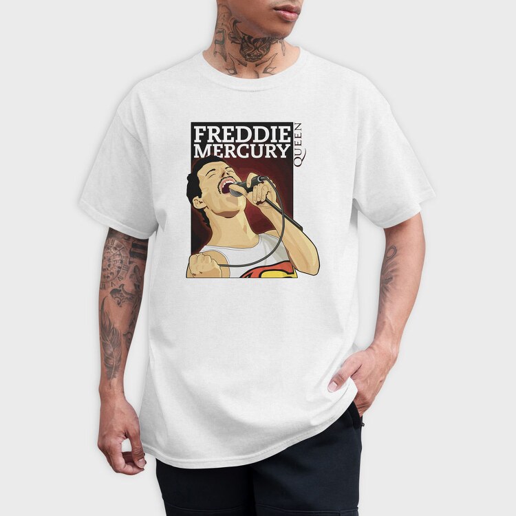FREEDIE MERCURY 1, Tricou Barbati (Unisex)