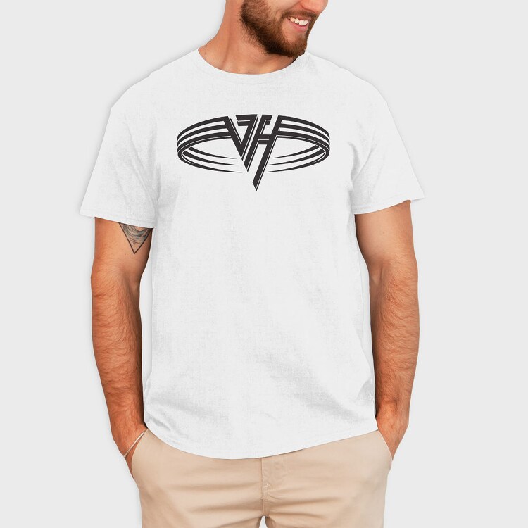 VAN HALEN Band logo design, Tricou Barbati (Unisex)