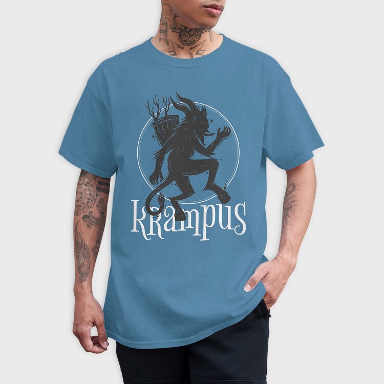 Krampus, Tricou Barbati (Unisex)