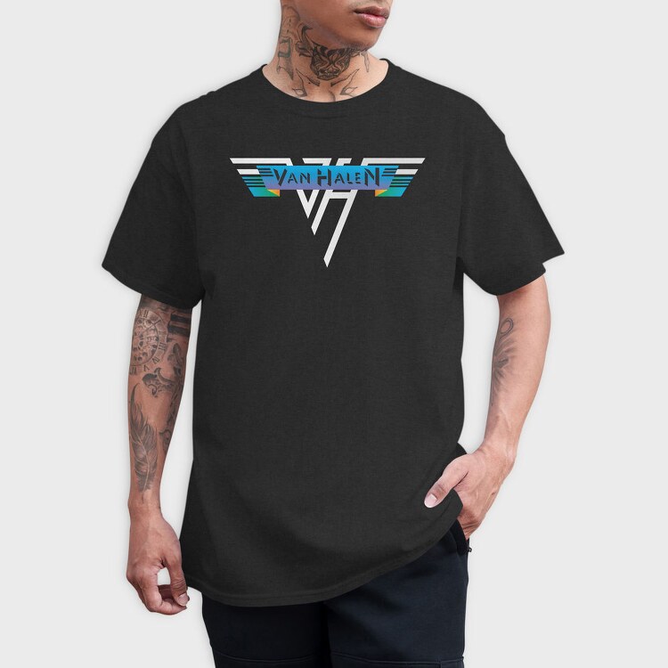 VAN HALEN One logo Art, Tricou Barbati (Unisex)