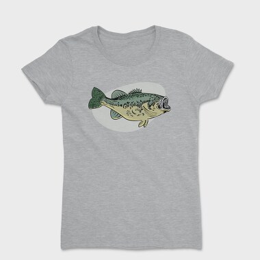 Tricou Femei, Bass Fish