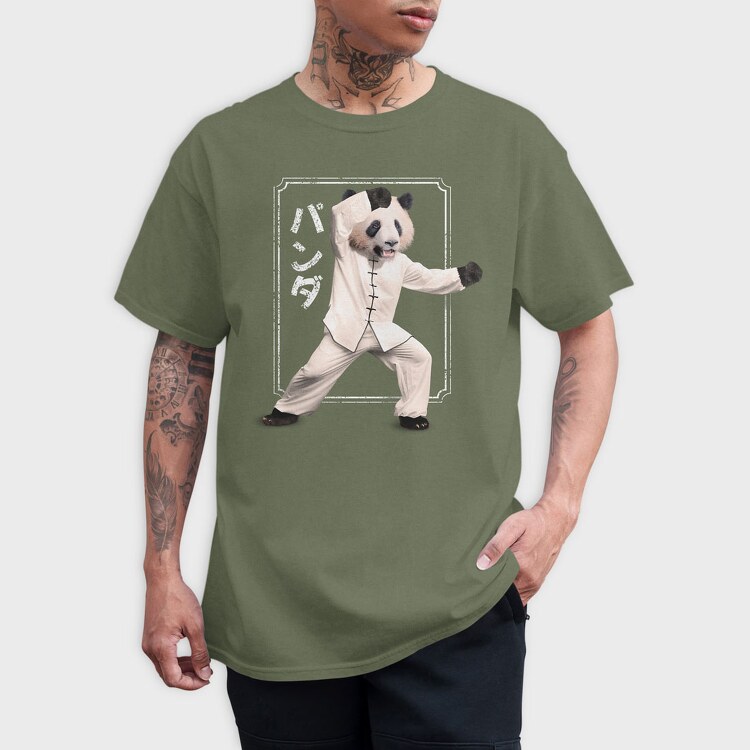 Kungfu Panda, Tricou Barbati (Unisex)