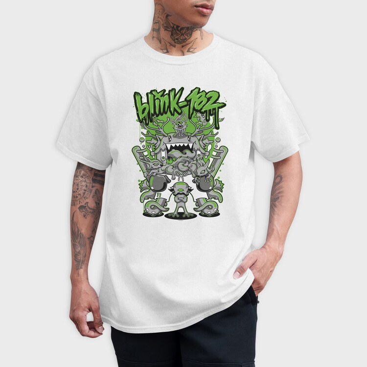 BLINK 182 Art1, Tricou Barbati (Unisex)