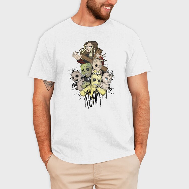 KORN Art1, Tricou Barbati (Unisex)