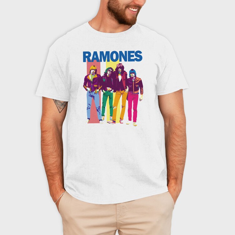 RAMONES Art1, Tricou Barbati (Unisex)