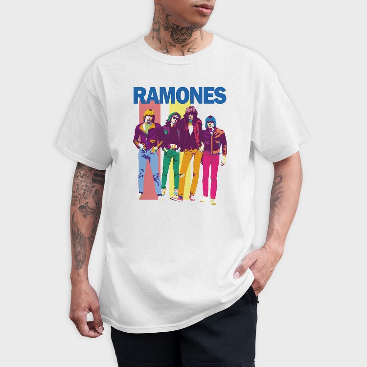 RAMONES Art1, Tricou Barbati (Unisex)