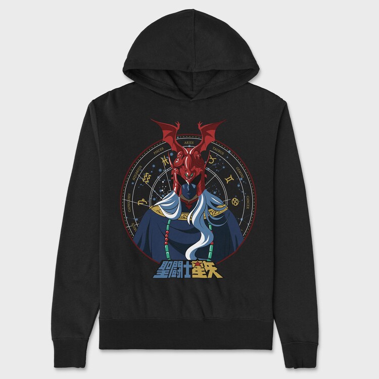 Saint Seiya 2, Hanorac Oversize Barbati (Unisex)