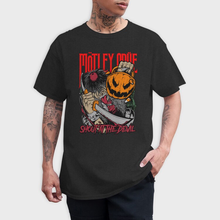 MOTLEY CRUE Art1, Tricou Barbati (Unisex)