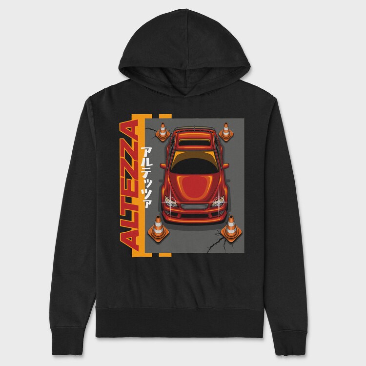 Altezza Cones Red Japanese, Hanorac Oversize Barbati (Unisex)