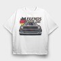 German Legends Never Die Car Artwork, Tricou Oversize Barbati (Unisex)