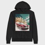 Mustang Coast Cruise Red, Hanorac Oversize Barbati (Unisex)