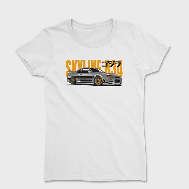 Nissan Skyline Gtr R34 Jdm Fast Mod, Tricou Femei