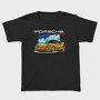 Yellow Porsche Turbo S Night Sky, Tricou Copii