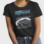Sideways Drift Car Smoke, Tricou Femei