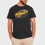 Speed Car Gold Fast Metallic, Tricou Barbati (Unisex)