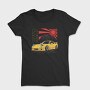 Yellow Nissan Rx7 Fast Metallic, Tricou Femei