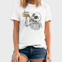 Skull Drinking Beer, Tricou Barbati (Unisex)