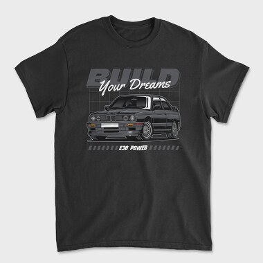 Buildyourdreams, Tricou Barbati (Unisex)