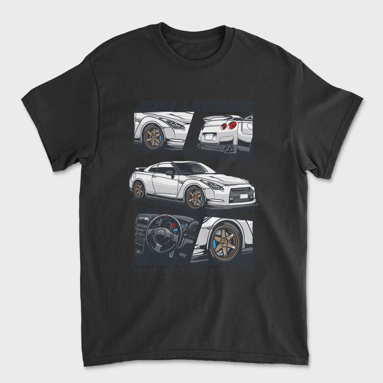 Jdm Legend Skyline R35, Tricou Barbati (Unisex)
