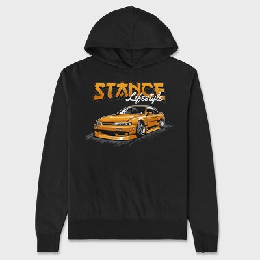 Orange Stance Style, Hanorac Oversize Barbati (Unisex)