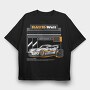 Rauh Welt Porsche 911, Tricou Oversize Barbati (Unisex)