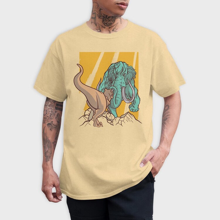 Mammoth Trex, Tricou Barbati (Unisex)