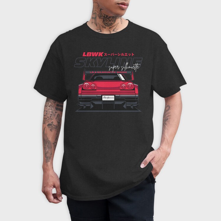 Lb Skyline Works, Tricou Barbati (Unisex)