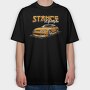 Orange Stance Style, Tricou Oversize Barbati (Unisex)