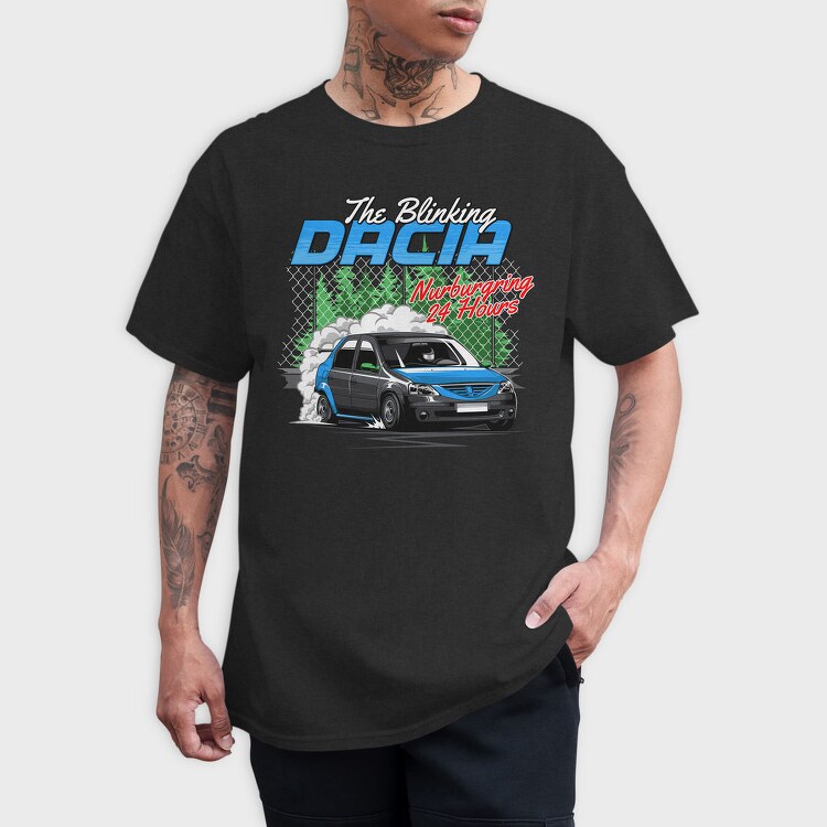Dacia Nurburgring Drift, Tricou Barbati (Unisex)
