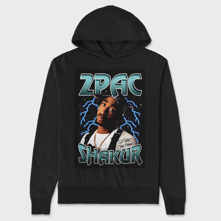 2pac Lightning, Hanorac Oversize Barbati (Unisex)