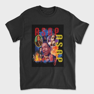 Asap Rocky Fire, Tricou Barbati (Unisex)