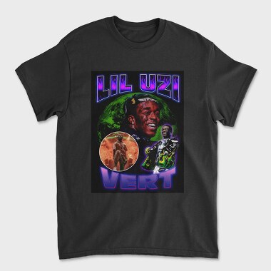 Lil Uzi Vert Neon, Tricou Barbati (Unisex)
