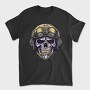 Skull Military Helmet, Tricou Barbati (Unisex)