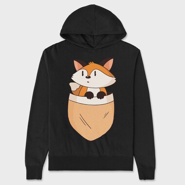 Hanorac Barbati (Unisex), Pocket Fox