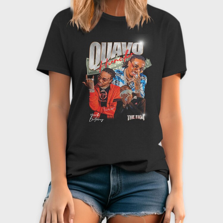 Quavo Huncho Vibes, Tricou Barbati (Unisex)