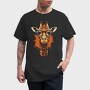Giraffe With Glasses, Tricou Barbati (Unisex)