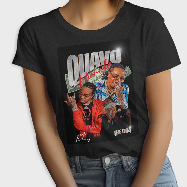 Quavo Huncho Vibes, Tricou Femei