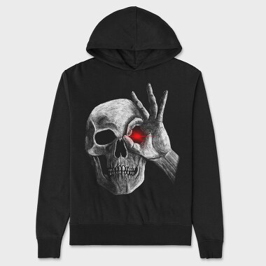 Hanorac Barbati (Unisex), Skull Face